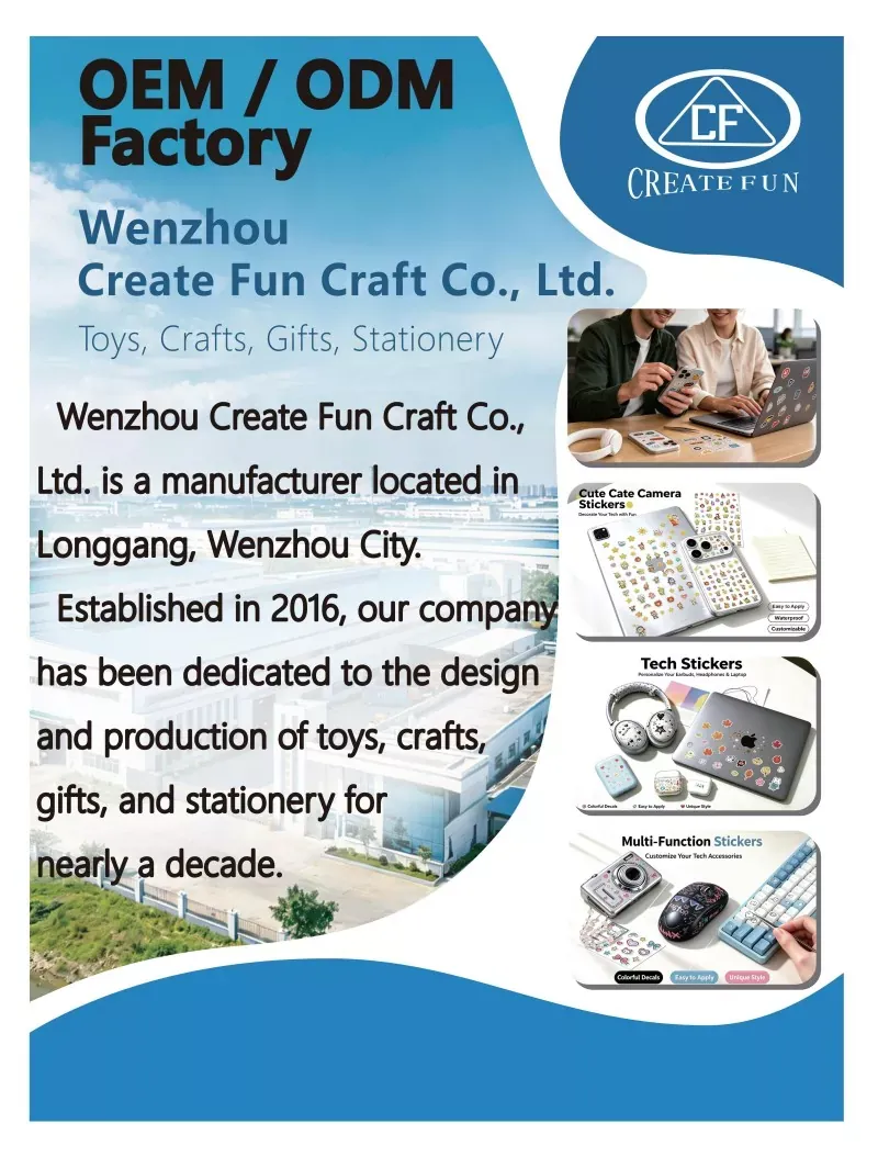 Wenzhou Create Fun Craft Co., Ltd. блести на Global Expo: Десетилетие на иновации в персонализираните стикери и играчките „Направи си сам“