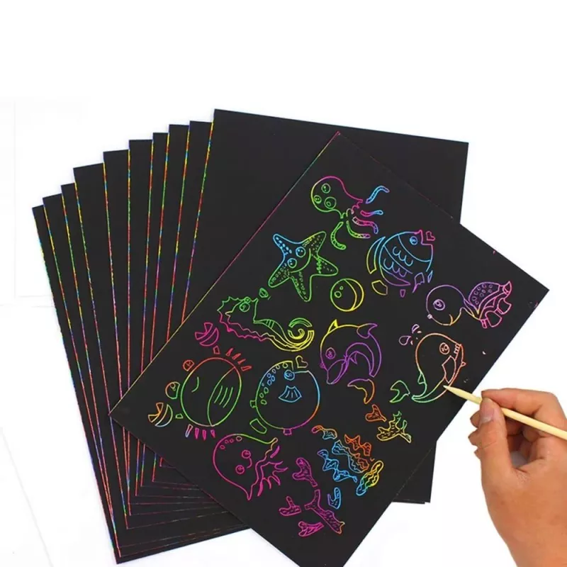 DIY Scratch Art